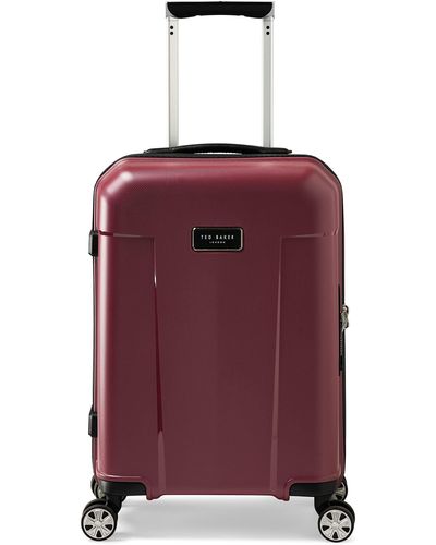 Ted Baker Flying Colours Hardside Trolley Collection - Purple