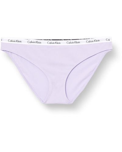 Calvin Klein Bikini Shape Briefs Stretch Cotton - Purple