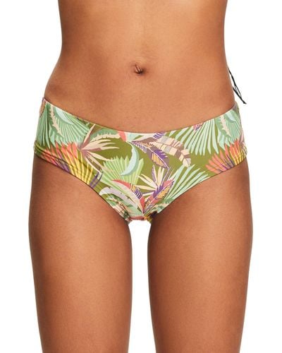 Esprit Palm Beach Rcss.Hip.Shorts Bragas de Bikini - Verde