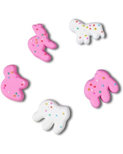 Crocs™ Animal Cookies 5 Pack - Rosa
