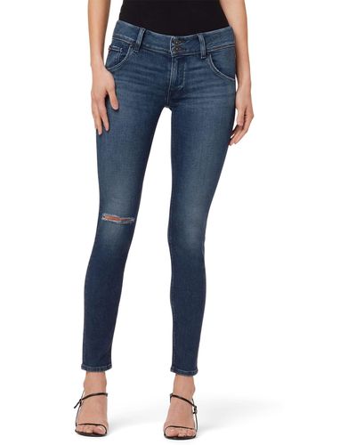 Hudson Jeans Jeans Collin Mid-rise Skinny - Blue