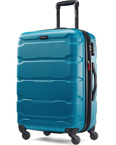 Samsonite Omni Pc Hardside Expandable Luggage With Spinner Wheels - Blue