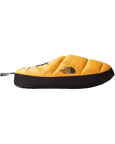 The North Face Tent, Pantofole Uomo, Summit Gold TNF Black, X-Large - Giallo