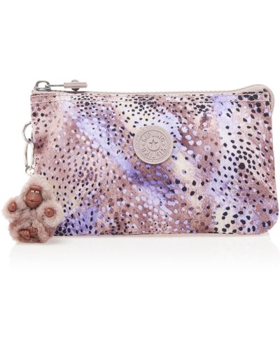 Kipling Creativity L Solid Pouch - Purple