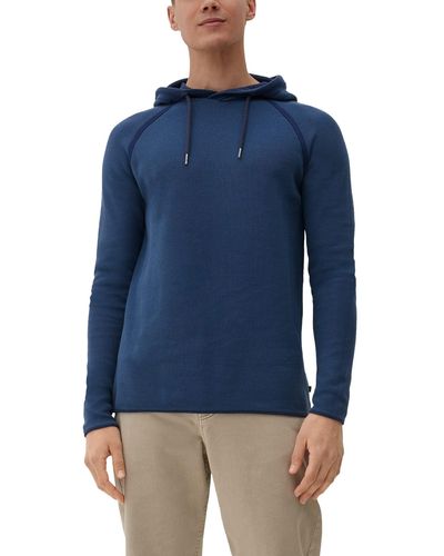 S.oliver Q/S by 2128344 Pullover mit Kapuze - Blau