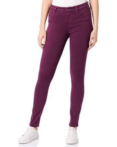 Replay Luzien Hyperflex Colour Xlite Jeans - Purple