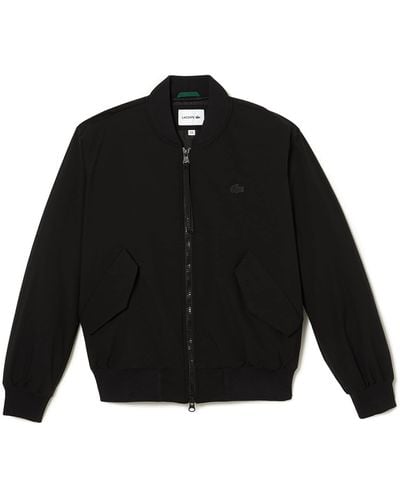Lacoste Bh0549 veste avec isolant thermique - Noir