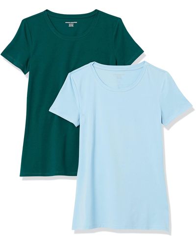 Amazon Essentials Classic-fit Short-sleeve Crewneck T-shirt - Green