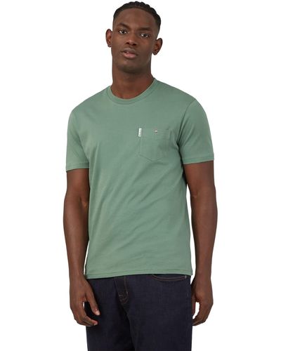 Ben Sherman Kurzärmeliges T-Shirt - Grün