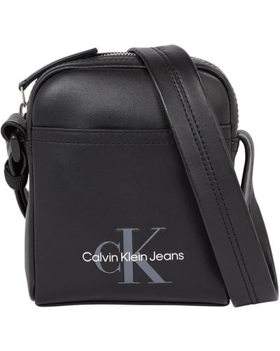 Calvin Klein Monogram Soft Reporter17 - Black