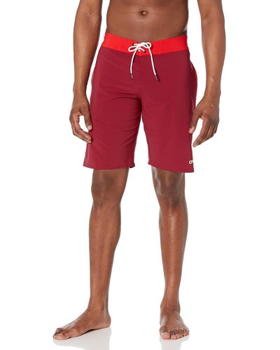 Oakley Standard Double Up 20 Rc Boardshort - Red