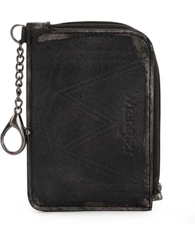 Wrangler Credit Card Wallet S Keychain Wallet Front Pocket Wallets - Black