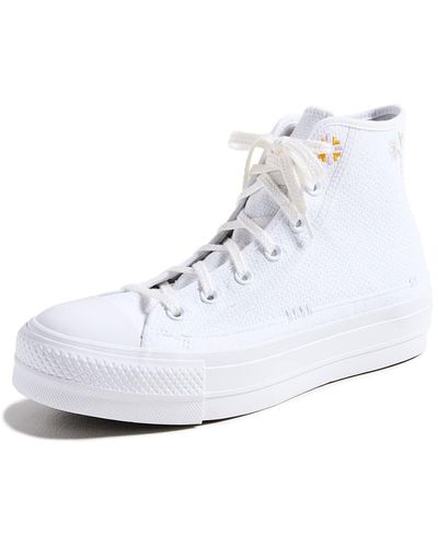 Converse SNEAKERS EMBROIDERY - Weiß