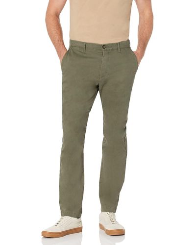 Amazon Essentials Athletic-fit Casual Stretch Khaki Pant - Green