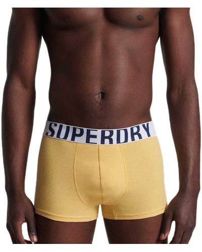 Superdry Trunk Dual Logo Double Pack - Blue