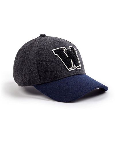 Wrangler Wool Cap - Blau