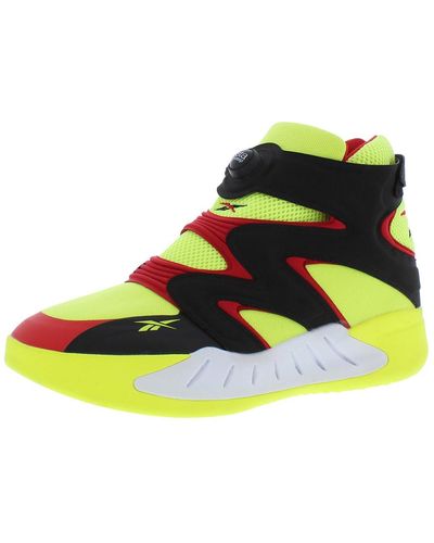 Reebok Instapump Fury Zone Basketball Shoes Size 8 - Giallo