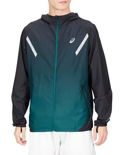 Asics Lite-Show Jacke - Blau