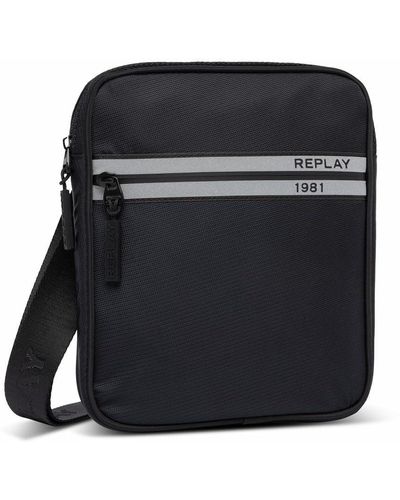 Replay Fm3645 Shoulder Bag - Black