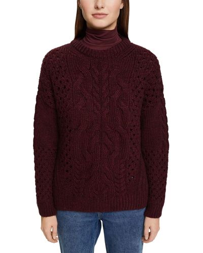 Esprit 112ee1i307 Jumper - Red