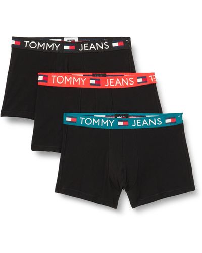 Tommy Hilfiger Pantaloncini Boxer Uomo Confezione da 3 Cotone Elasticizzato - Giallo