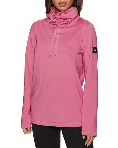 O'neill Sportswear Europe Clime Fleece Sweatshirt - Pink
