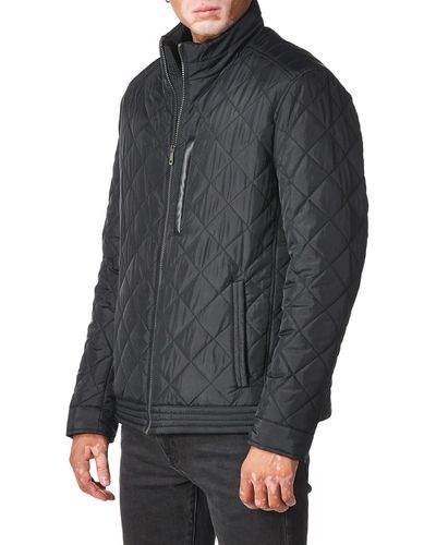 Cole Haan Signature Quilted Jacket - Gray