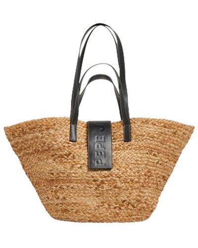 Pepe Jeans Pamela Soleil Shopper Bag – Beige Model Pl031537 - Brown