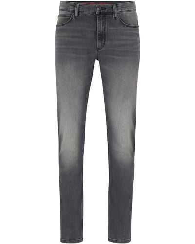 HUGO Slim-fit-Jeans 734 10243500 08 - Grau