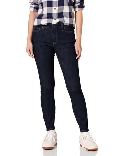Amazon Essentials Skinny-Jeans für ,Ausspülen.,32 Regular - Blau