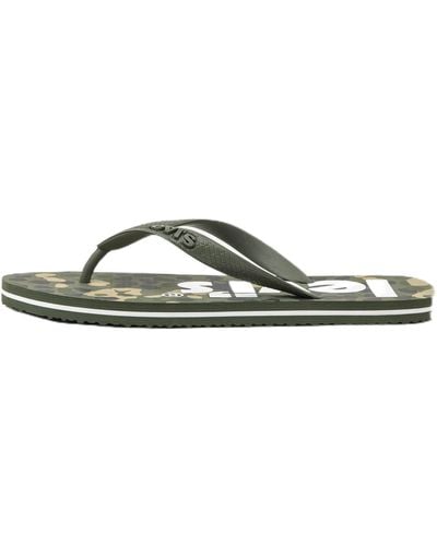 Levi's Mixte Dixon Poster Sandals - Vert