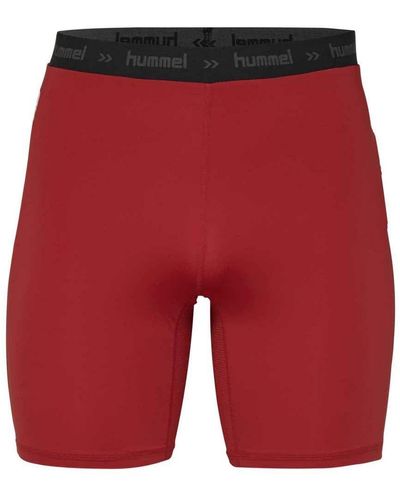 Hummel Hml First Performance Tight Shorts Multisport Enge - Rot