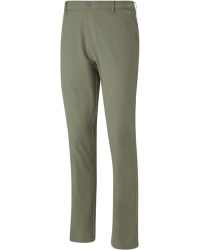 PUMA Pants Pantalon de Golf habillé Dealer 30/34 Dark Sage Green - Vert