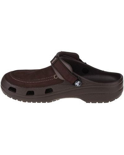Crocs™ Mens Yukon Vista | Slip On Shoes For With Adjustable Fit Clog - Black