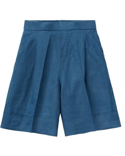 Benetton Bermuda 4aghd900d Shorts - Blau