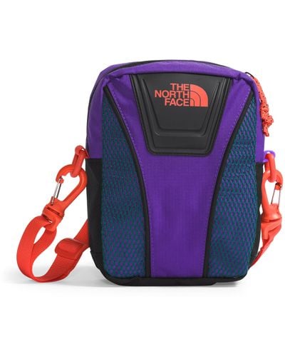 The North Face Y2k Shoulder Handbag Tnf Purple/tnf Green/radiant Orange One Size - Blue