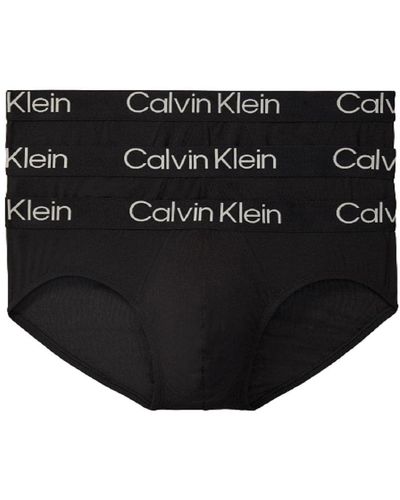 Calvin Klein Ultra Soft Modern Modal Hip Brief - Black