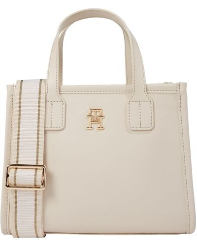 Tommy Hilfiger Th City Summer Mini Tote - Wit