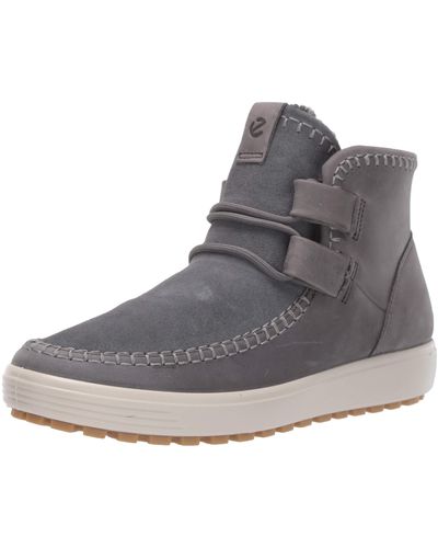 Ecco Soft 7 Tred Ankle Chukka Boot - Grey