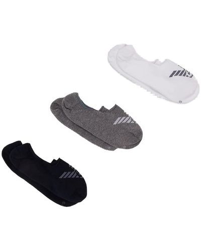 Emporio Armani Casual 3-Pack 3 Pack Sneaker Socks - Weiß