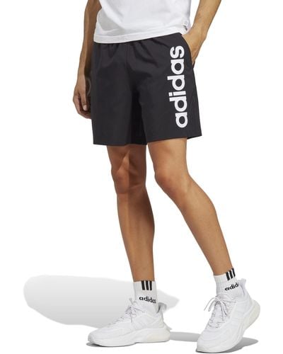 adidas M Lin Chelsea Shorts Voor - Zwart