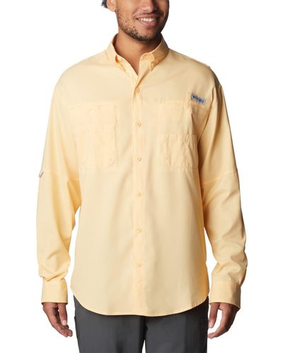 Columbia Tamiami Ii Long Sleeve Shirt - Natural