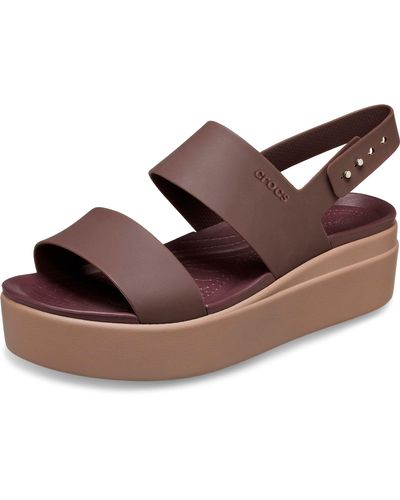 Damen-Sandalen mit Keilabsatz von Crocs™ | Online-Schlussverkauf – Bis zu  42% Rabatt | Lyst DE