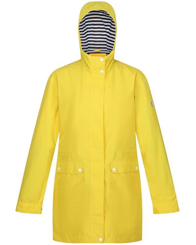 Regatta S Birgitta Full Zip Hooded Coat - Yellow