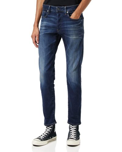 G-Star RAW 3301 Regular Straight Jeans Jeans ,blauw