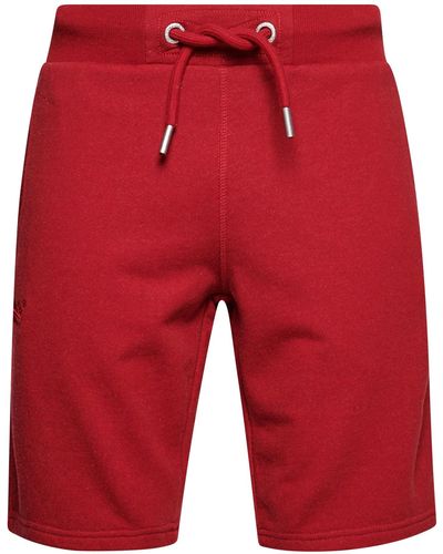 Superdry Pantalones Cortos Para correr - Rouge