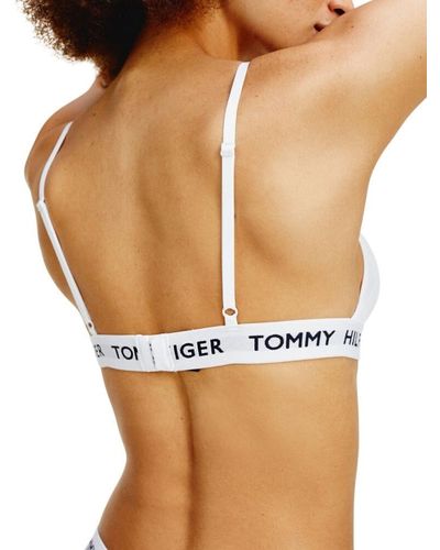 Tommy Hilfiger Driehoek Bras Classic Wit