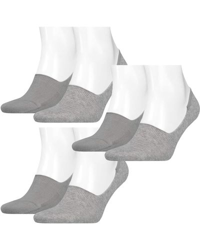 Levi's 6 Paar Levis 168SF Low Rise Sneaker Socken 993050001 - Mettallic