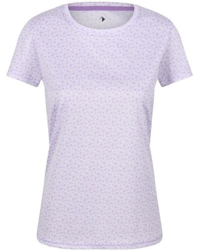 Regatta WM Fingal Edition T-Shirt Lilas Pastel Daisy 16 - Violet