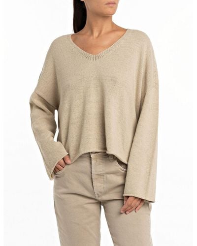 Replay Pullover Basic - Natur